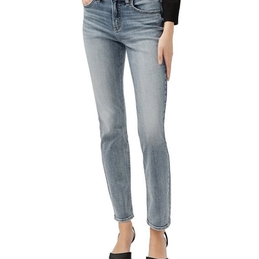 Women's Light Blue Silver Jeans